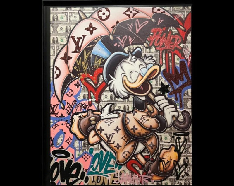 raphael raining dollars 800x635