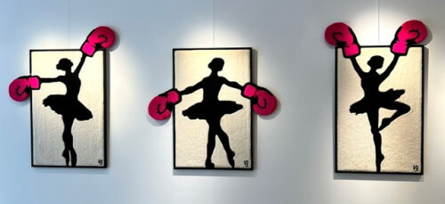 vinkensilouette